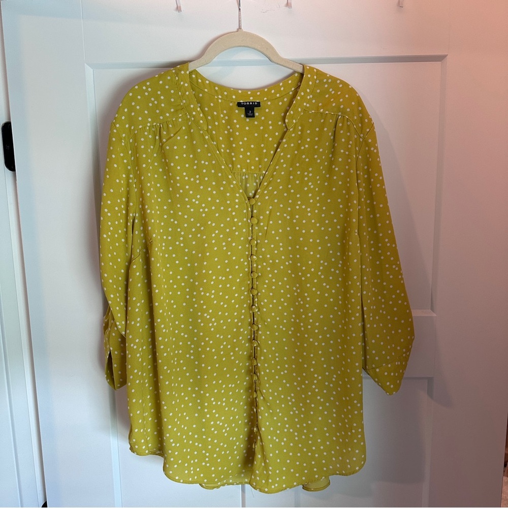 Torrid Harper Georgette Blouse